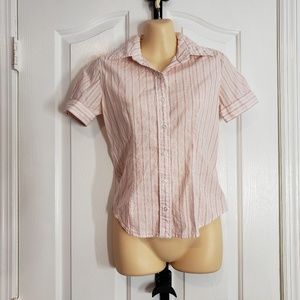 Uniqlo Striped Button Down Shirts XS